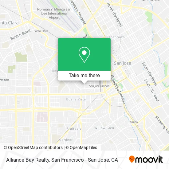 Mapa de Alliance Bay Realty