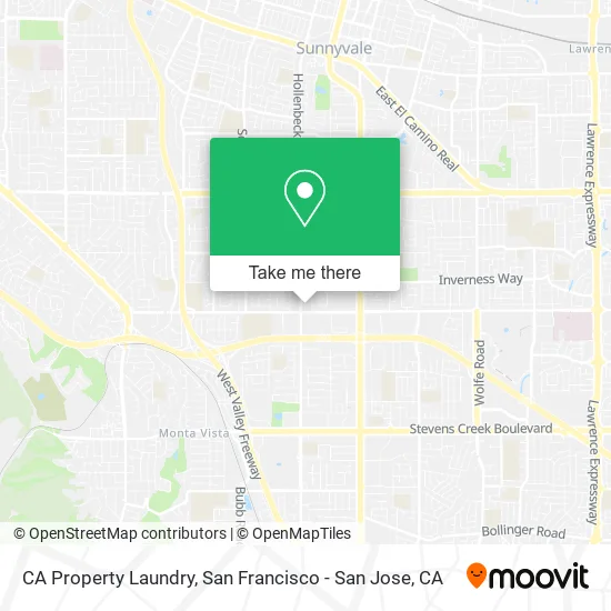 CA Property Laundry map