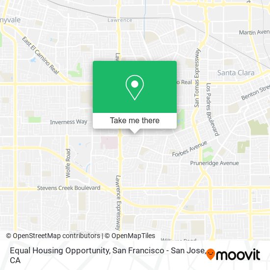 Equal Housing Opportunity map