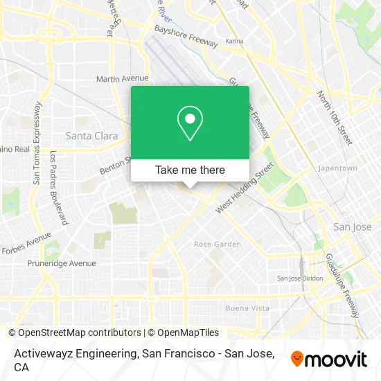 Activewayz Engineering map