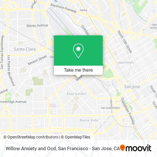 Willow Anxiety and Ocd map