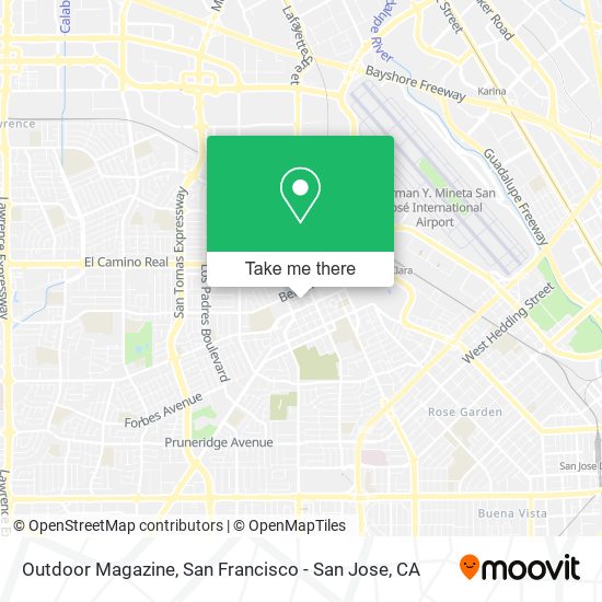Mapa de Outdoor Magazine