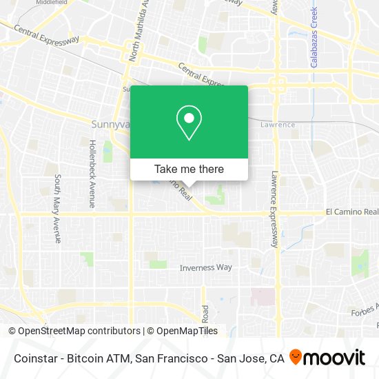 Coinstar - Bitcoin ATM map