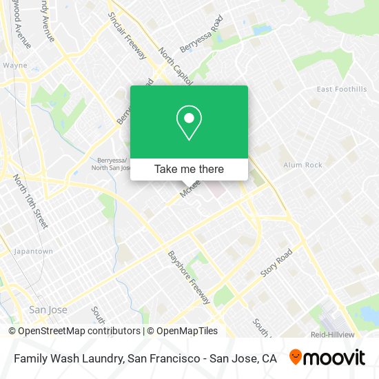 Family Wash Laundry map