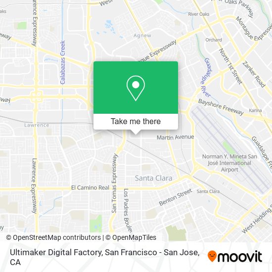 Ultimaker Digital Factory map