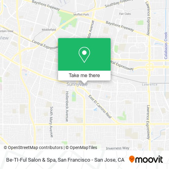 Be-TI-Ful Salon & Spa map