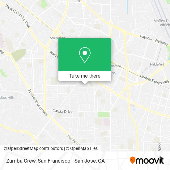 Zumba Crew map