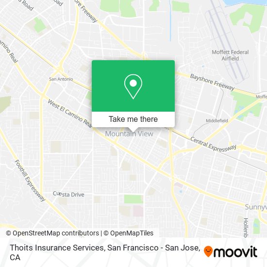 Thoits Insurance Services map