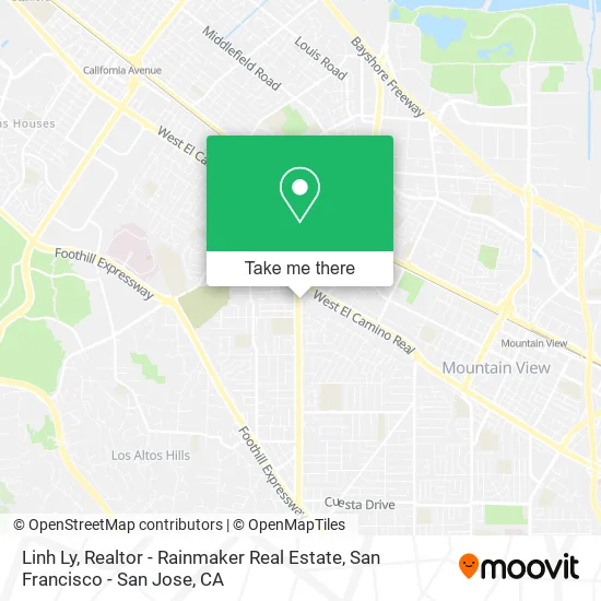 Linh Ly, Realtor - Rainmaker Real Estate map