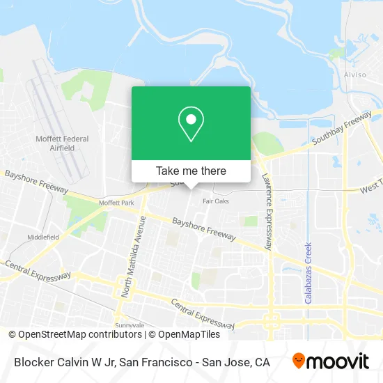 Mapa de Blocker Calvin W Jr