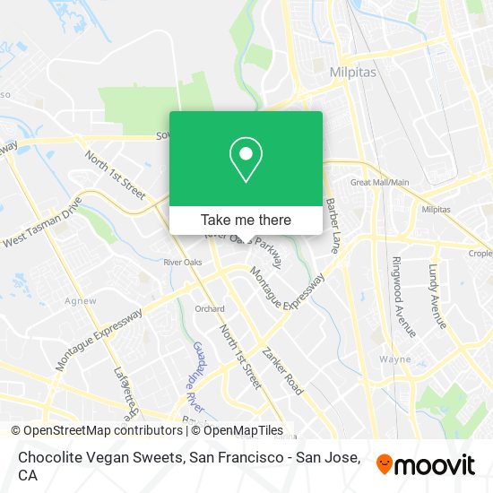 Chocolite Vegan Sweets map