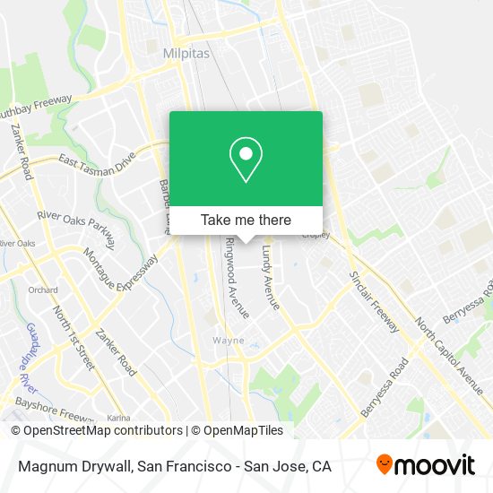 Mapa de Magnum Drywall