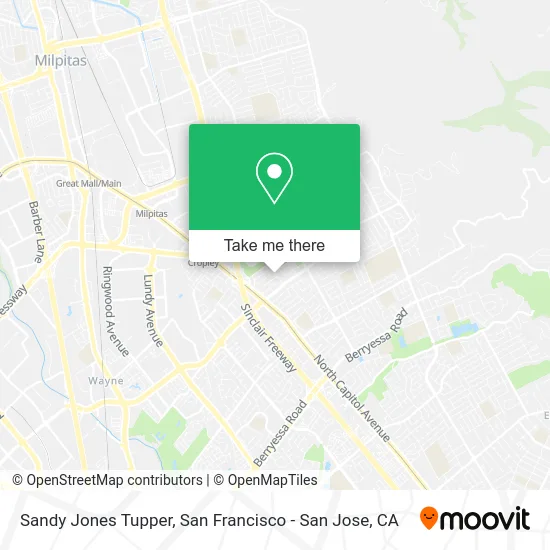 Sandy Jones Tupper map