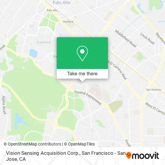Vision Sensing Acquisition Corp. map
