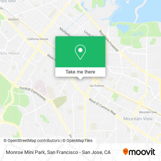 Mapa de Monroe Mini Park