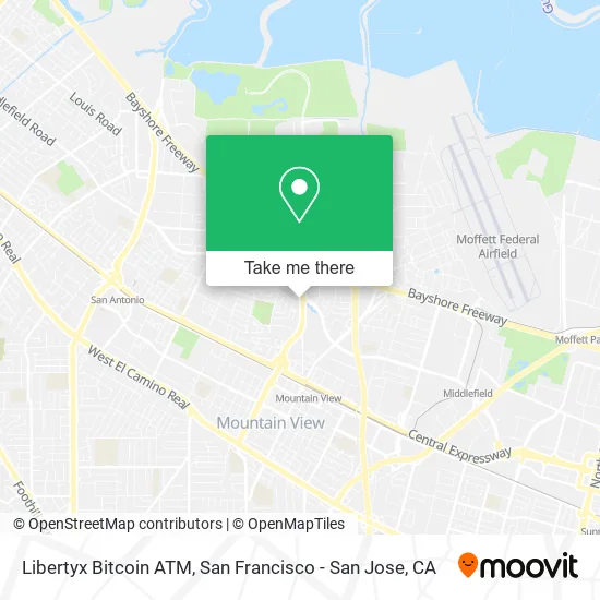 Libertyx Bitcoin ATM map