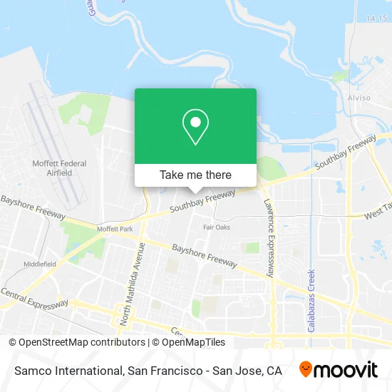 Samco International map