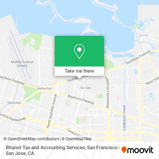 Mapa de Bhanot Tax and Accounting Services