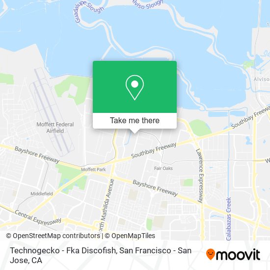 Mapa de Technogecko - Fka Discofish