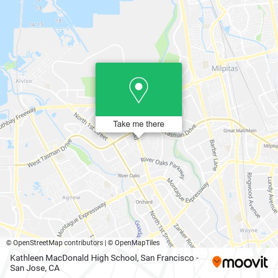 Mapa de Kathleen MacDonald High School