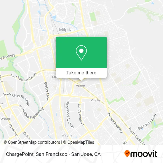 ChargePoint map