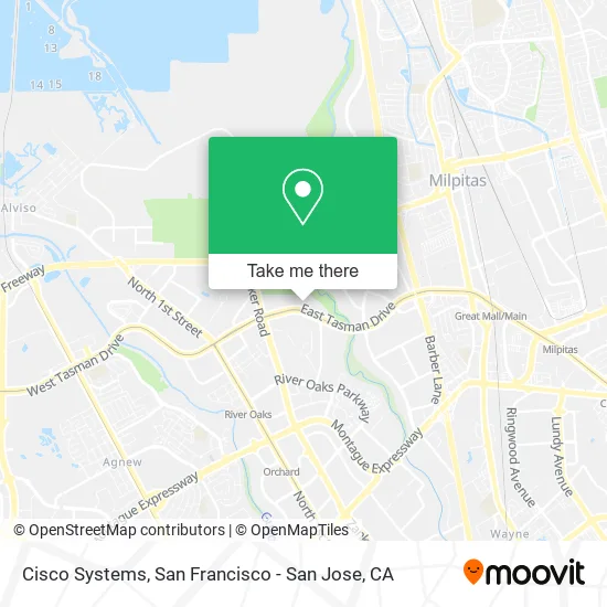 Cisco Systems map