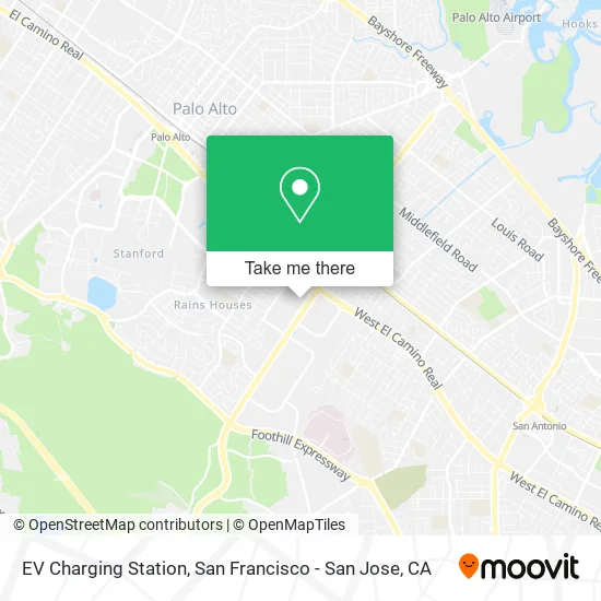EV Charging Station map