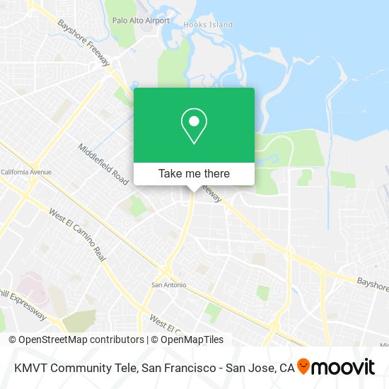 Mapa de KMVT Community Tele