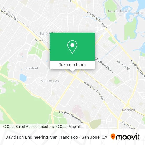 Davidson Engineering map