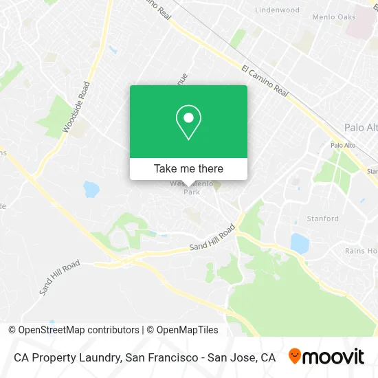CA Property Laundry map
