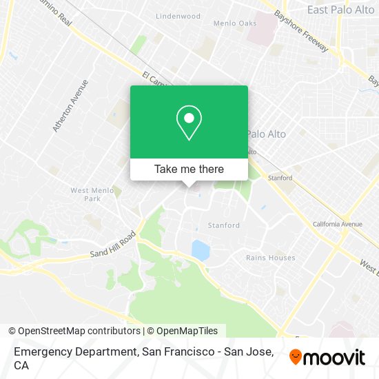 Mapa de Emergency Department