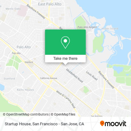 Startup House map