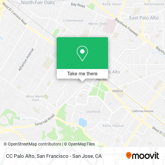 CC Palo Alto map