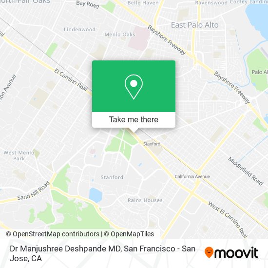 Mapa de Dr Manjushree Deshpande MD