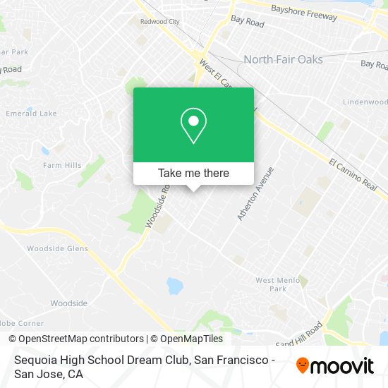 Mapa de Sequoia High School Dream Club