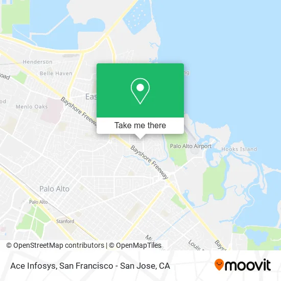 Mapa de Ace Infosys