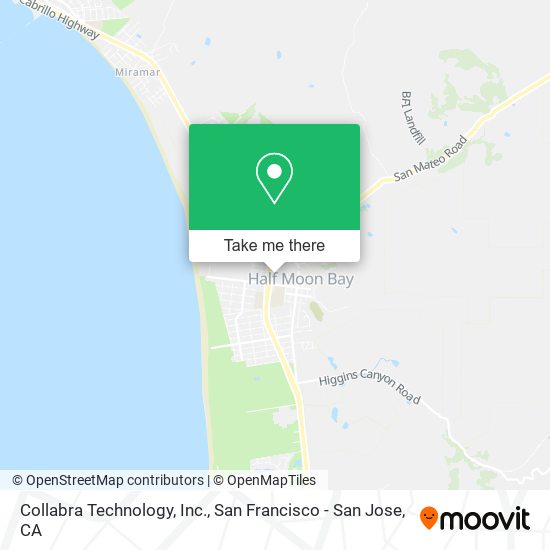 Mapa de Collabra Technology, Inc.