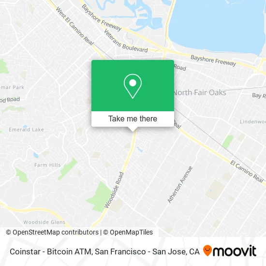 Coinstar - Bitcoin ATM map