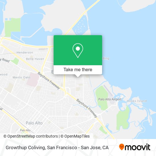 Growthup Coliving map