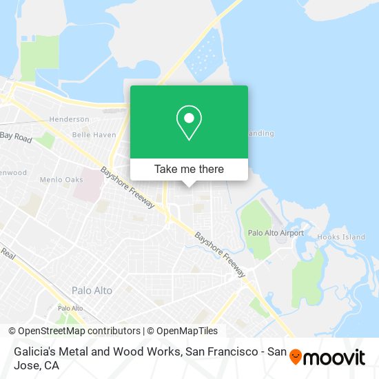 Mapa de Galicia's Metal and Wood Works