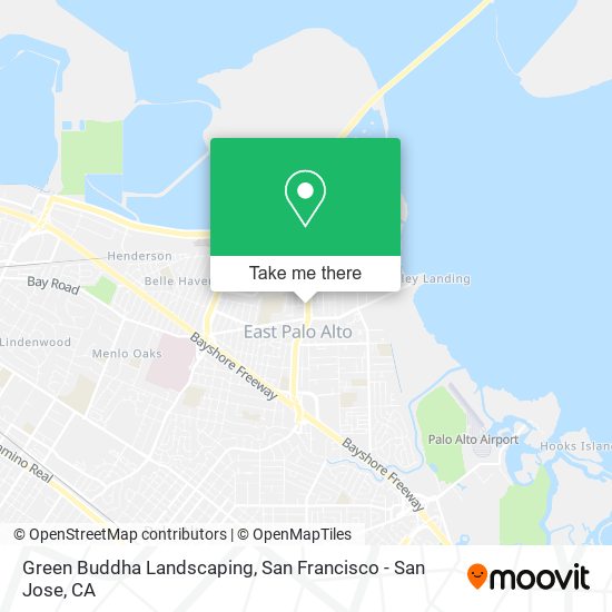 Green Buddha Landscaping map