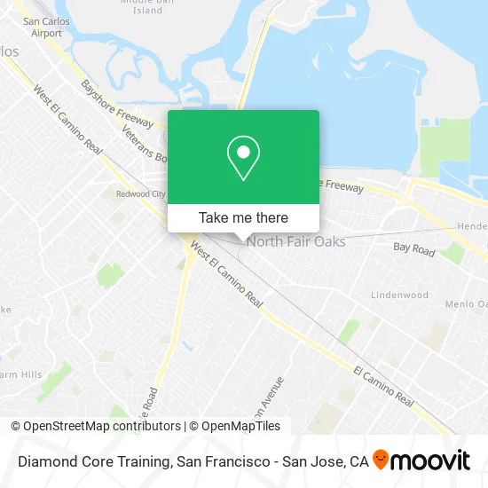 Diamond Core Training map