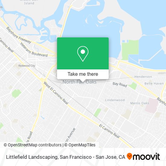 Littlefield Landscaping map