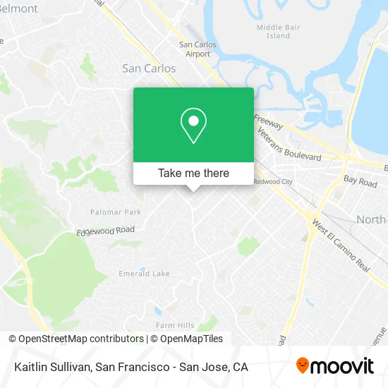 Mapa de Kaitlin Sullivan