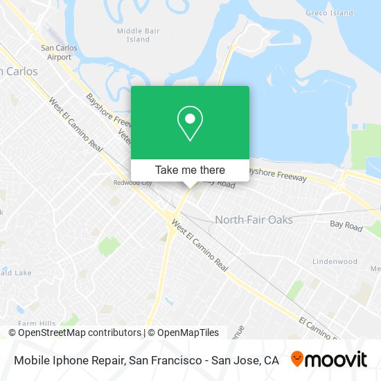 Mobile Iphone Repair map