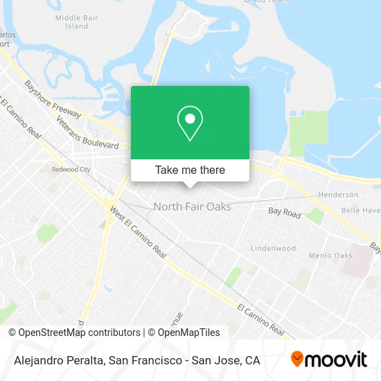 Alejandro Peralta map