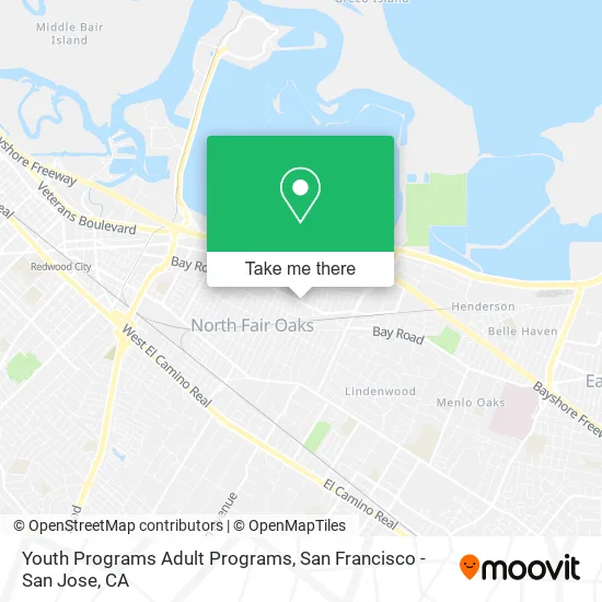 Youth Programs Adult Programs map