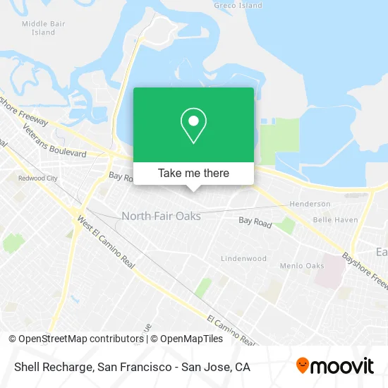 Shell Recharge map