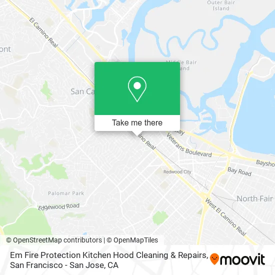Em Fire Protection Kitchen Hood Cleaning & Repairs map