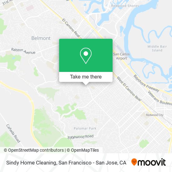Sindy Home Cleaning map